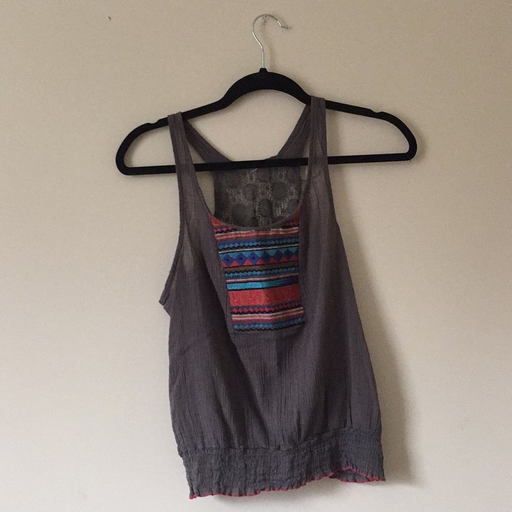 ☆ Embroidered Crop Top ☆